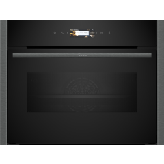 Neff C24MR21G0B, Built-in compact oven with microwave function