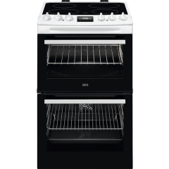 AEG CCX1530ACW 55cm Electric Double Cooker