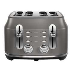 Rangemaster RMCL4S201GY Classic 4 Slice Toaster - Matt Slate Grey
