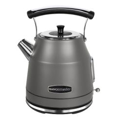Rangemaster RMCLDK201GY Classic Quiet Boil Kettle 1.7L  3kW - Matt Slate Grey