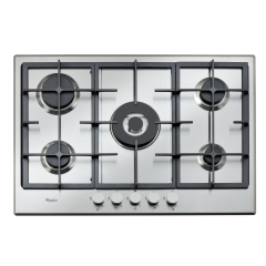 Whirlpool GMA 7522IX Hob 5 Burners 75cm - Stainless Steel