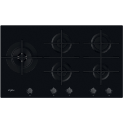 Whirlpool W Collection GOWL 958/NB Gas Hob 5 Burners 90cm - Black