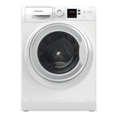 Hotpoint Anti-stain Washing Machine - White - 9kg - 1400rpm - A Rated - NSWF 946 W UK
