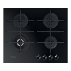 Whirlpool W Collection GOWL 628/NB Hob 4 Burners 60cm - Black