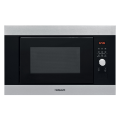 Hotpoint MF25G IX H built in Compact Microwave Oven - Inox