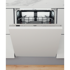 Whirlpool Integrated Dishwasher: in Silver - W2I HD524  UK