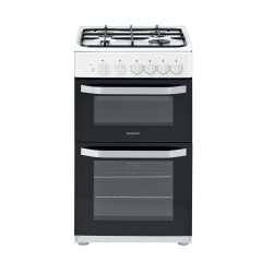 Hotpoint HD5G00KCW/UK Cooker - White