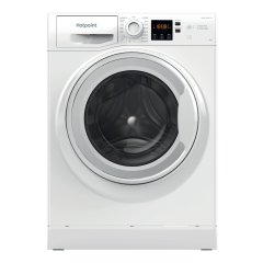 Hotpoint Anti-stain Washing Machine - White - 7kg - 1400rpm - A Rated - NSWF 7469 W UK