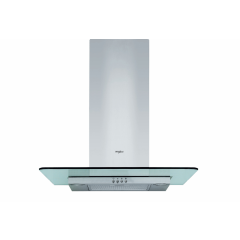 Whirlpool WHFG 64 F LM X wall mounted cooker hood - Silver