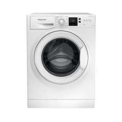 Hotpoint Anti-stain Washing Machine - White - 8kg - 1400rpm - A Rated - NSWF 846 W UK