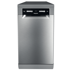 Hotpoint HSFO 3T223 W X UK N Dishwasher - Stainless Steel