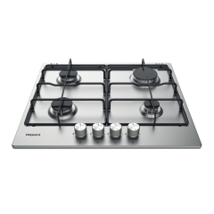 Hotpoint PPH 60P F IX UK Hob - Silver