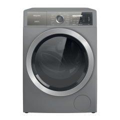 Hotpoint GentlePower Washing Machine - Silver - 9kg - 1400rpm - A-30% - H8 99ADS GPOWER UK