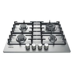 Hotpoint PPH 60G DF IX UK Hob - Silver