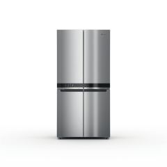 Whirlpool side-by-side american fridge: in Stainless Steel - WQ9 B2L G