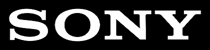 Sony logo.